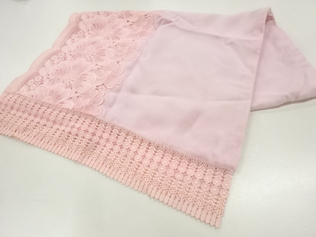 ビロードレース花模様ショール